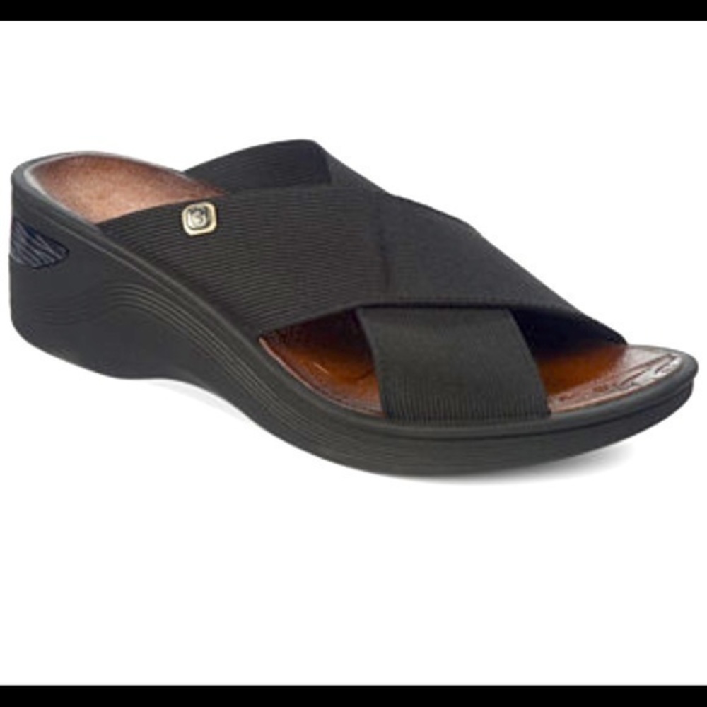 Bzees Black Women's Sandals